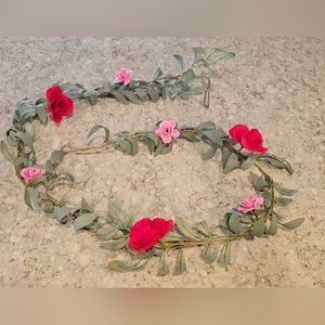 Valentine's Rose Garland